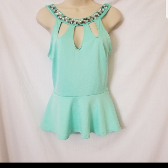 🧧BUNDLE Rampage/Charlotte Russe Jeweled Tops🌏Can 3/$24🤩TRENDING - Picture 3 of 11